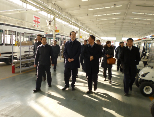 1月22日，石家莊市委副書記、市長王亮到我公司調(diào)研調(diào)研