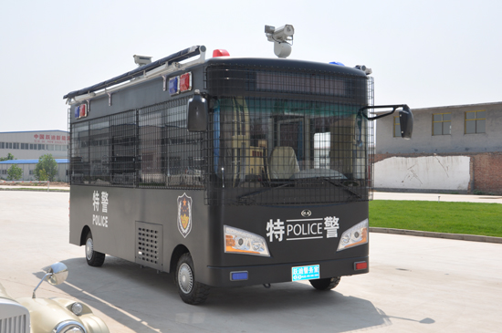 天津漢沽安?！?+1”，定制移動警務(wù)室