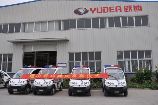山西電動(dòng)巡邏車(chē)發(fā)車(chē)，“牽走”稷山縣居民煩惱