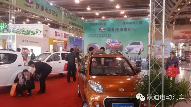躍迪電動汽車安徽新能源汽車展圓滿落幕，頻頻發(fā)車