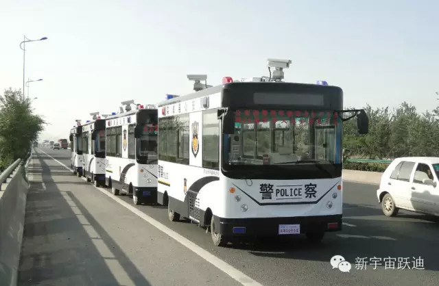 躍迪移動警務(wù)室發(fā)車欒城—助力欒城公安，全面防范打擊犯罪
