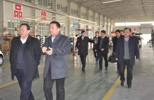 安慶市委常委、副市長華克思一行到河北躍迪新能源科技集團(tuán)參觀考察