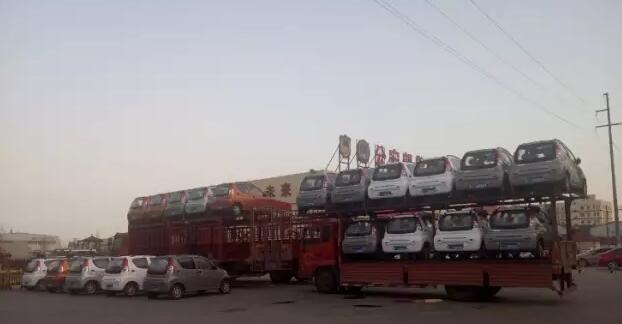 躍迪電動汽車批量發(fā)車滄州——軍工品質，是您購買首選