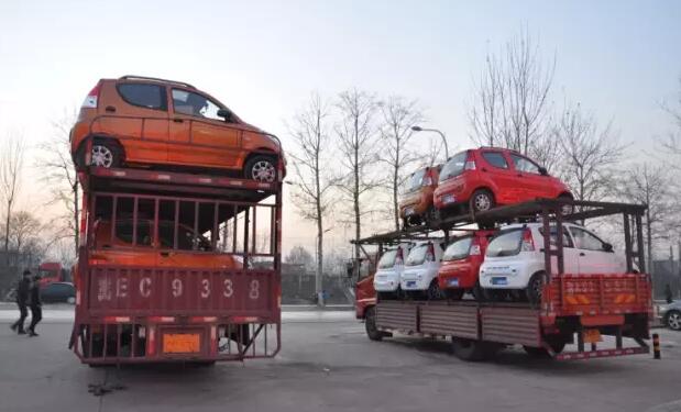 躍迪電動汽車批量發(fā)車廣西—躍迪，您身邊的電動汽車生產(chǎn)專家