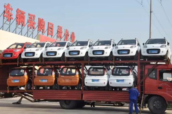 躍迪電動(dòng)汽車批量發(fā)車保定——“足跡”遍布全國(guó)