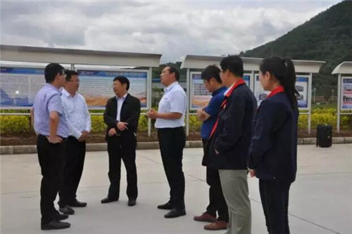 陜西省商洛市常務副市長到陜西躍迪公司調(diào)研