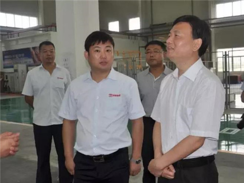陜西省商洛市市長(zhǎng)鄭光照考察調(diào)研