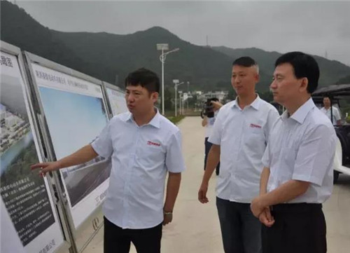 陜西省商洛市市長(zhǎng)鄭光照調(diào)研