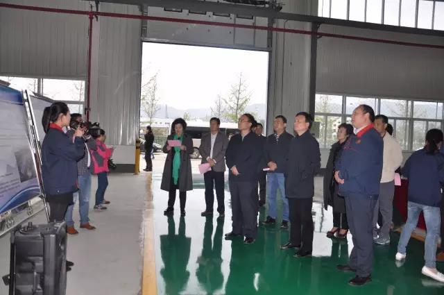 渭南市政協(xié)主席劉新興一行領導到陜西躍迪公司調(diào)研