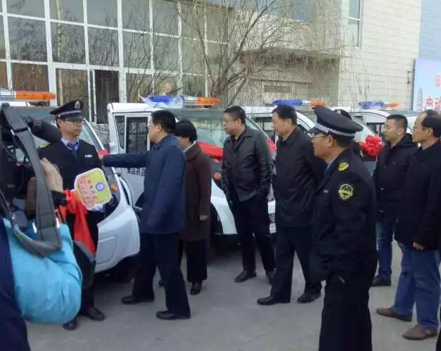 躍迪電動巡邏車新裝上陣，開啟滕州食藥監(jiān)體系新征程