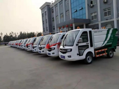 上門收運(yùn)！甘肅省批量購入的廚余垃圾車正式投入使用
