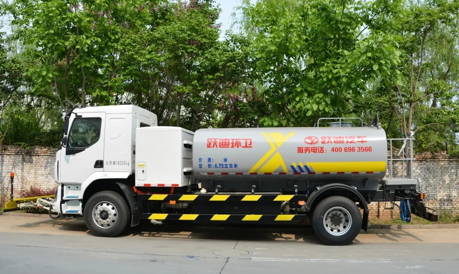躍迪純電動(dòng)高壓清洗車—以高壓之力，凈城市之塵