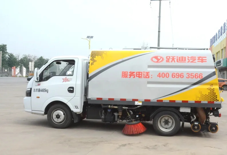 躍迪新能源小型洗掃車｜科技助力，清潔更高效